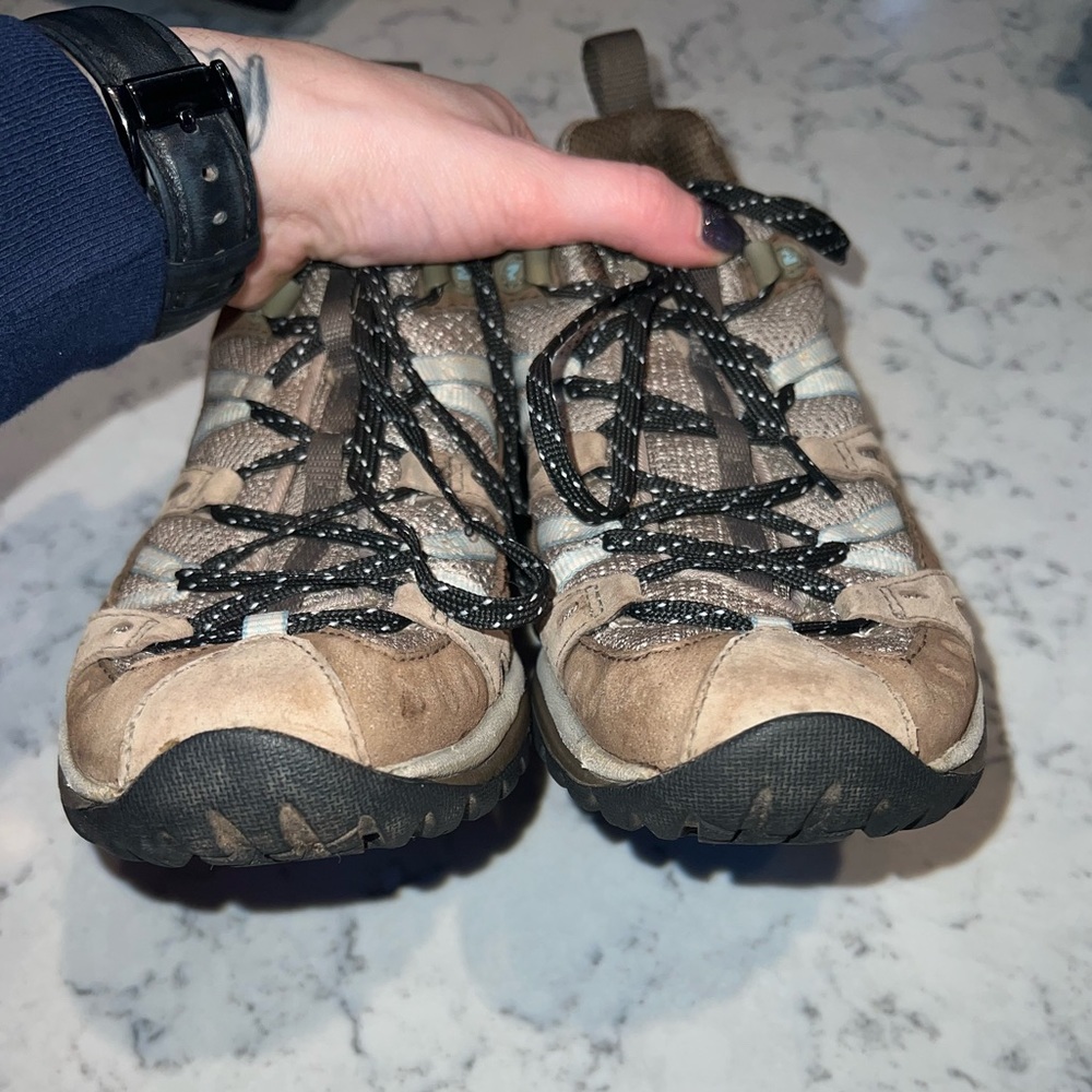 Merrell Hiking Shoe Women Size 7.5 Siren sport olive - Picture 4 of 6